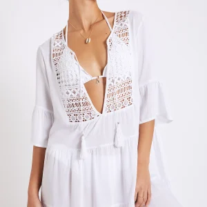 bas prix Banana Moon Tunique De Plage Blanche Louise Salty 10