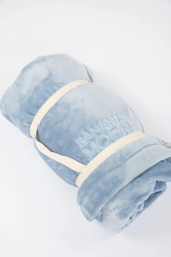 Banana Moon Plaid En Polaire Bleu Chillo Welly économies garanties 3