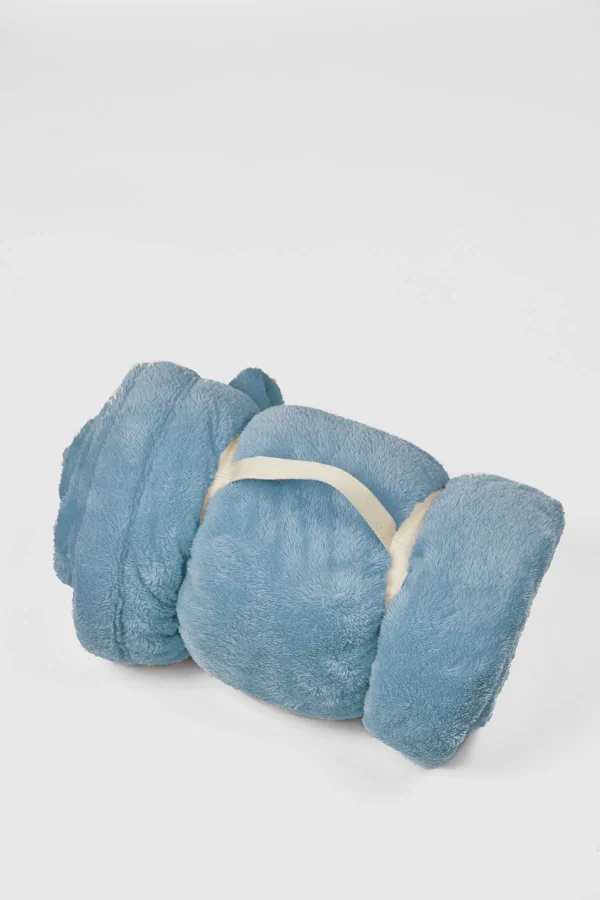 Banana Moon Plaid En Polaire Bleu Chillo Welly économies garanties 4