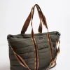 Banana Moon Sac Femme Matelassé “doudoune” Kaki Damaris Lizeline soldes officiel 26