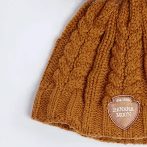 marque pas cher en ligne Banana Moon Bonnet Avec Pompon En Fourrure Marron Dotto Lemonwood 12