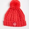 à prix d'occasion Banana Moon Bonnet Torsadé Femme Corail Avec Pompon Howson Lemonwood 16