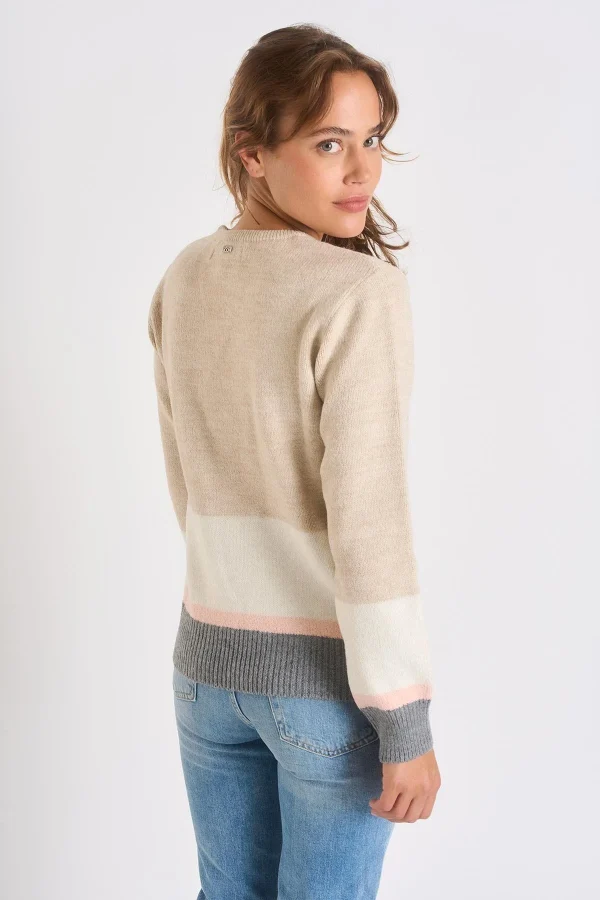 Acheter Banana Moon Pull Manches Longues Beige Sallins Austral 3