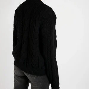 Banana Moon Gilet Femme En Maille Torsadée Noir SIDLEY CHOCTAW l'unique style 15