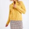 Banana Moon Pull Femme Jaune Zippé Sidley Choctaw Service Clients Dédié 17