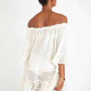 achetez pas cher Banana Moon Tunique Beachwear Dentelle écrue Dalya Spelly 16