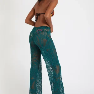 remise en ligne Banana Moon Pantalon Beachwear Vert Kiska Cocobeach 16