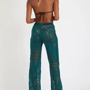 remise en ligne Banana Moon Pantalon Beachwear Vert Kiska Cocobeach 18