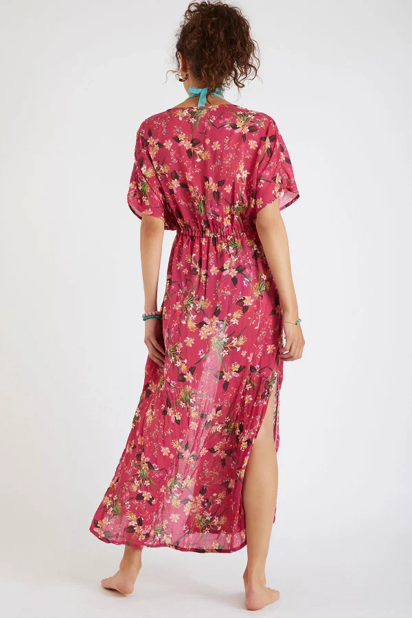 Banana Moon Kimono De Plage Imprimé Rose LUANA BUZIOSVOIL styles dernier cri 7