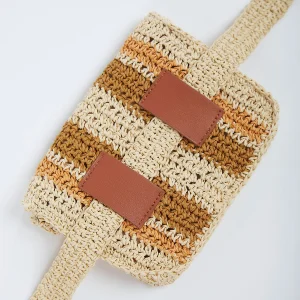 en ligne Banana Moon Pochette Tressée “banane” Naturel Pachda Melissange 6