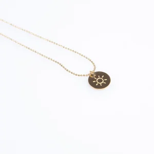 Neuve avec étiquette Banana Moon Collier Plaque Soleil Tokensun Necklace Salty Cali® 9