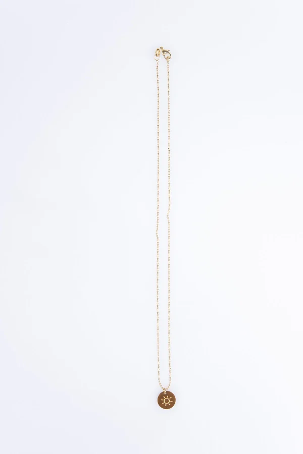 Neuve avec étiquette Banana Moon Collier Plaque Soleil Tokensun Necklace Salty Cali® 4