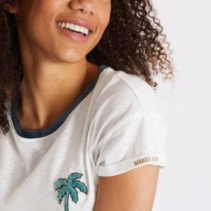 Banana Moon T-shirt écru Avec Palmier Avenue Seacoco dernières 10