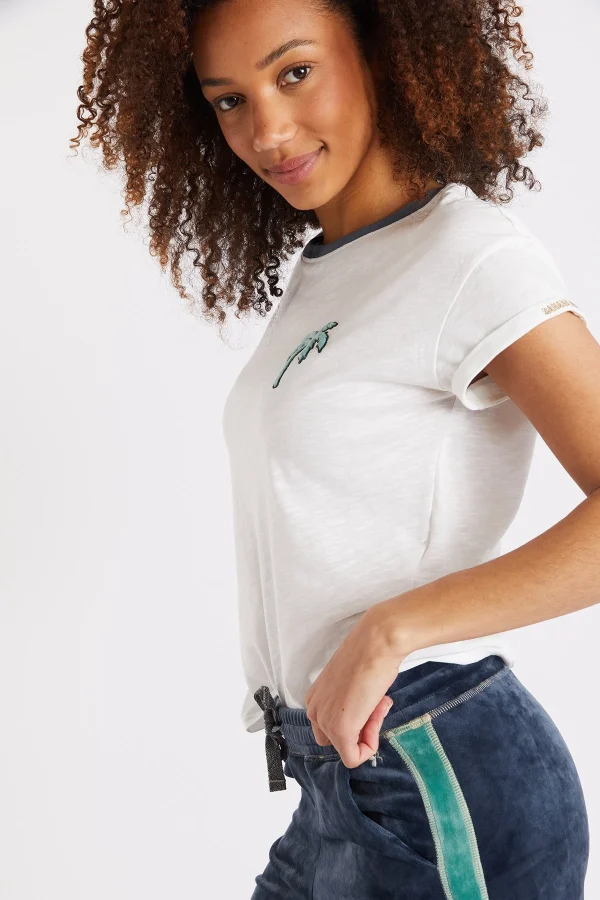 Banana Moon T-shirt écru Avec Palmier Avenue Seacoco dernières 5