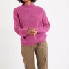 france en ligne Banana Moon Pull En Maille Rose Fischia Charles Kelyan 17