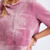 Réductions Banana Moon Top Velours Rose Chloe Sealake 5
