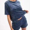 en ligne officielle Banana Moon Top Velours Bleu Glacier CHLOE SEALAKE 14