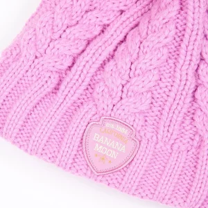 magasin en ligne france Banana Moon Bonnet Rose Avec Pompon En Fourrure Dotto Lemonwood 6