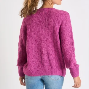 Banana Moon Cardigan Femme Violet Emile Mowy exclusivement disponibles 11