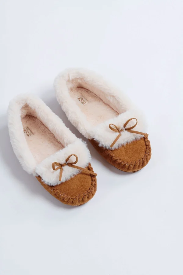 Banana Moon Chaussons Fourrés Ernest Mocca site pas cher 1
