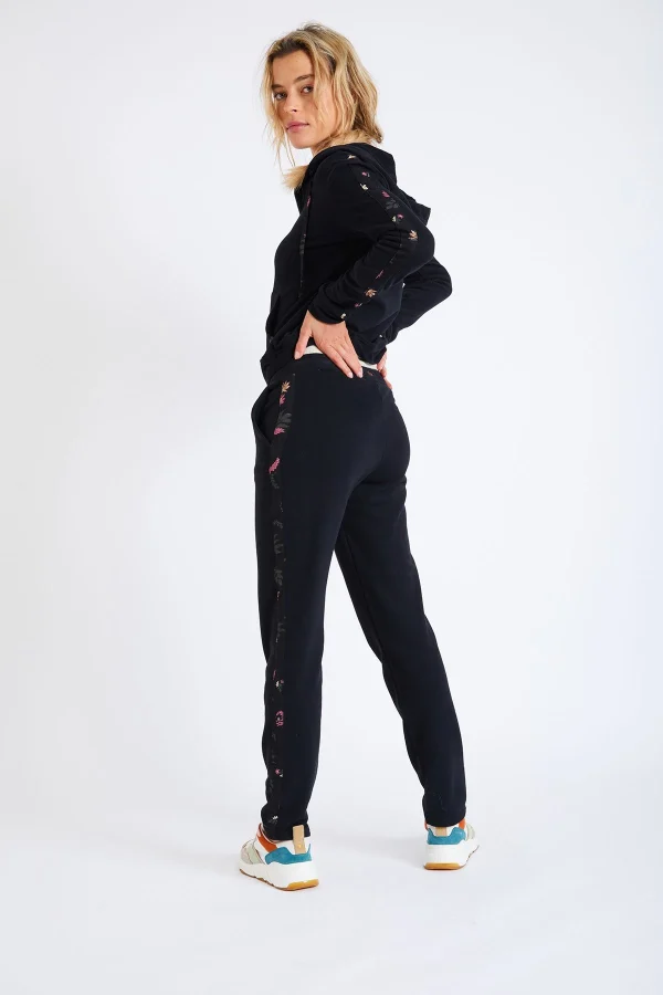 Banana Moon Veste Noire à Capuche Fresco Lautaro pas cher 5