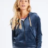 offre spéciale Banana Moon Veste De Jogging En Velours Bleu Fresco Sealake 19