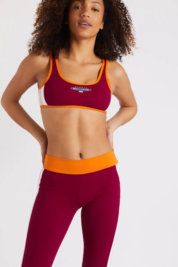Banana Moon Legging De Sport Bordeaux Gym Sprint magasins pour 6