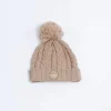 Banana Moon Bonnet Torsadé Beige Avec Pompon Howson Lemonwood en ligne vente 22