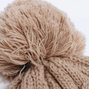 Banana Moon Bonnet Torsadé Beige Avec Pompon Howson Lemonwood en ligne vente 14
