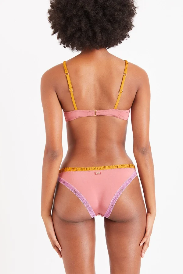 Protections acheteurs Banana Moon Ensemble Lingerie Rose Joyful & Bubbly Silky 5