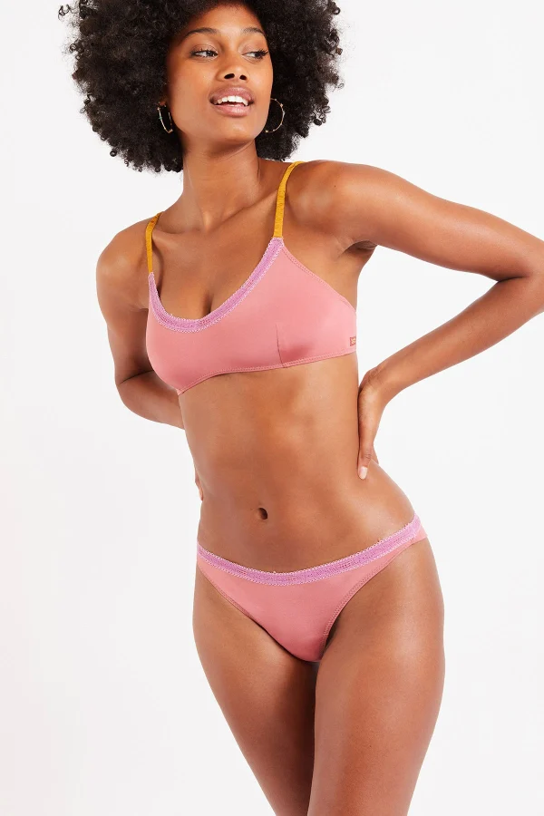 économies garanties Banana Moon Ensemble Lingerie Rose Joyful & Pretty Silky 1