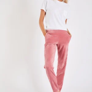grande surprise Banana Moon Pantalon De Jogging Velours Rose Keenan Sealake 9