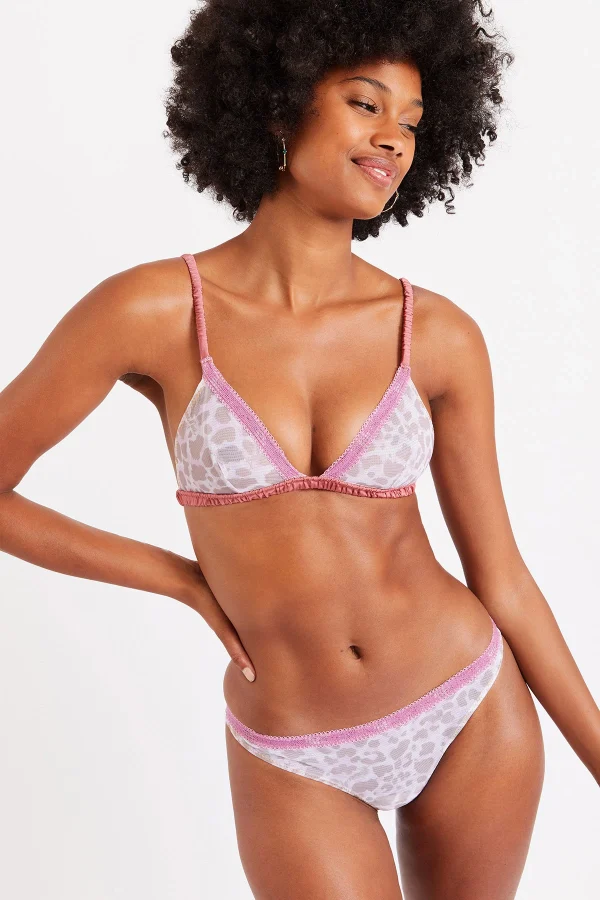 fashioniable Banana Moon Ensemble Lingerie Imprimé Rose Loving & Pretty Jealous 1