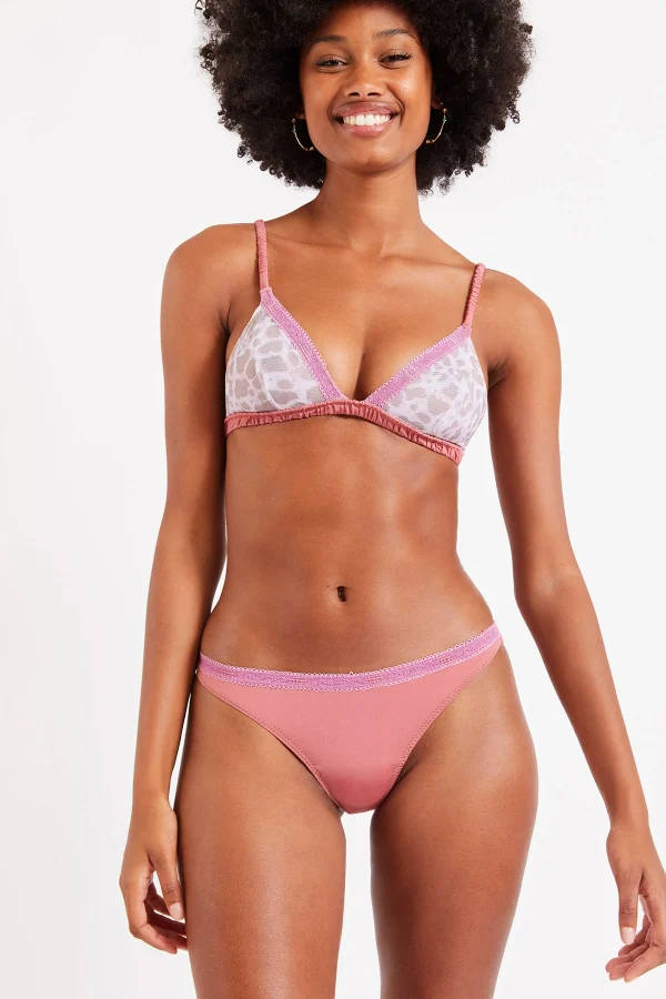 Banana Moon Ensemble Lingerie En Mix & Match Rose Loving Jealous & Pretty Silky boutique pas cher 3