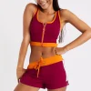 site en ligne Banana Moon Short De Sport Femme Bordeaux Maga Sprint 11