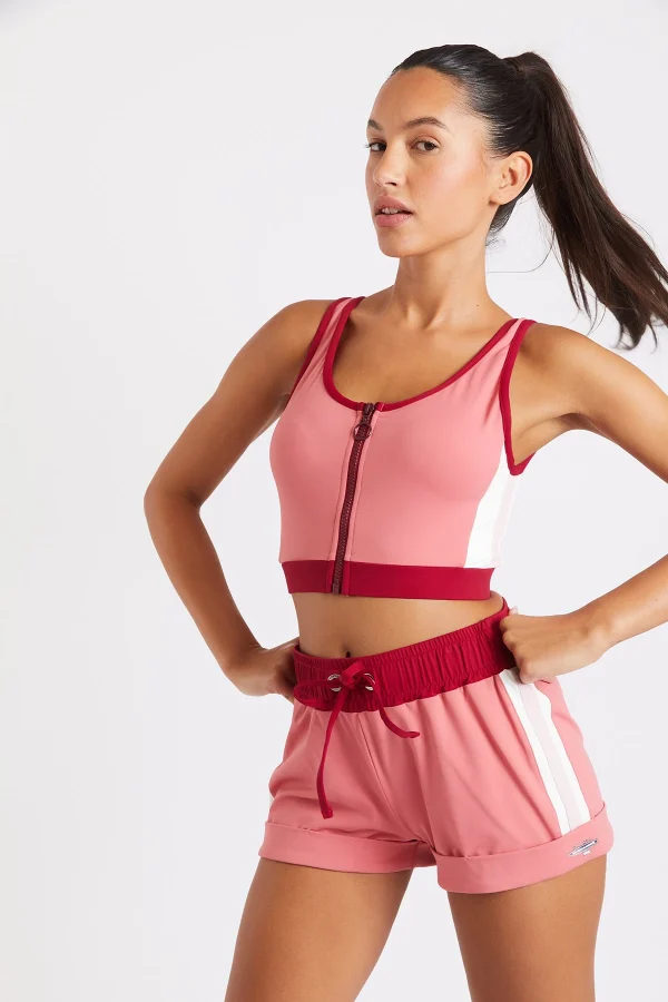 grossiste en ligne Banana Moon Short De Sport Femme Rose Maga Sprint 1
