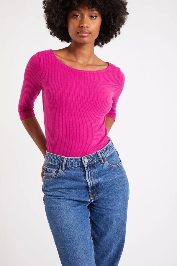 Banana Moon Top Manches Longues Violet Mara Naelia Livraison rapide 1