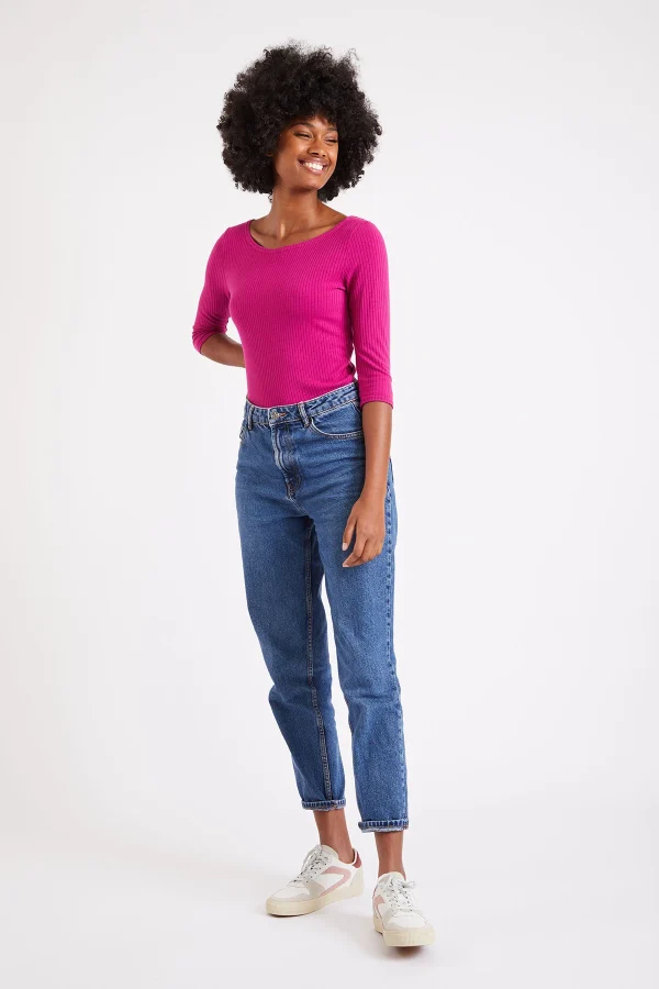 Banana Moon Top Manches Longues Violet Mara Naelia Livraison rapide 4