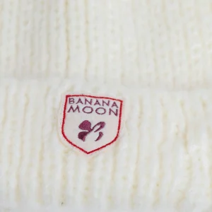 Banana Moon Bonnet écru Avec Pompon Bleu Mya Lucine Authenticité garantie 10