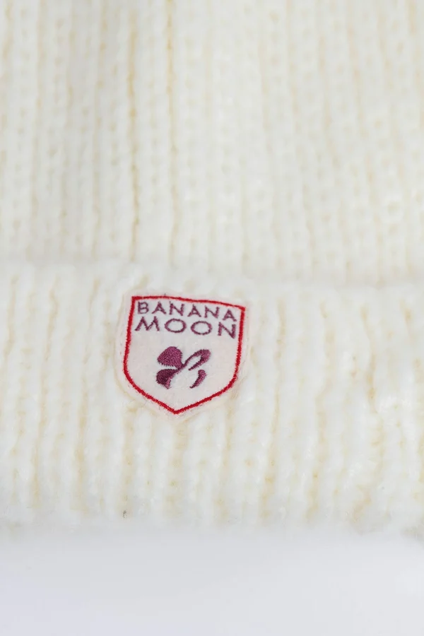 Banana Moon Bonnet écru Avec Pompon Bleu Mya Lucine Authenticité garantie 4