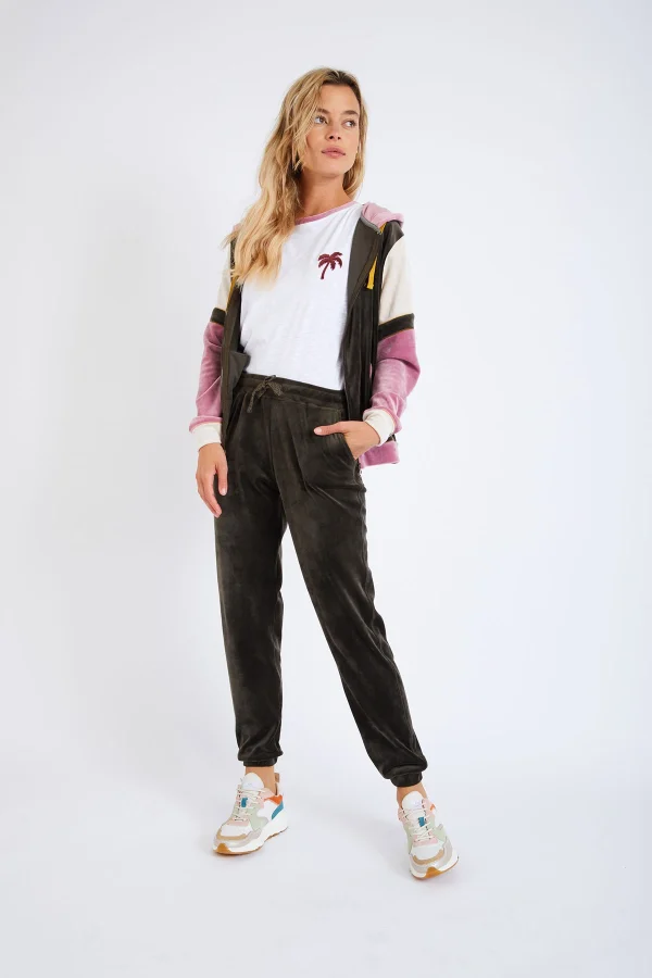 mode Banana Moon Pantalon En Velours Kaki Quick Wildlake 4