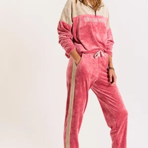 Banana Moon Pantalon De Jogging Femme Rose Velours Quickly Wildlake grande marque pas cher 18