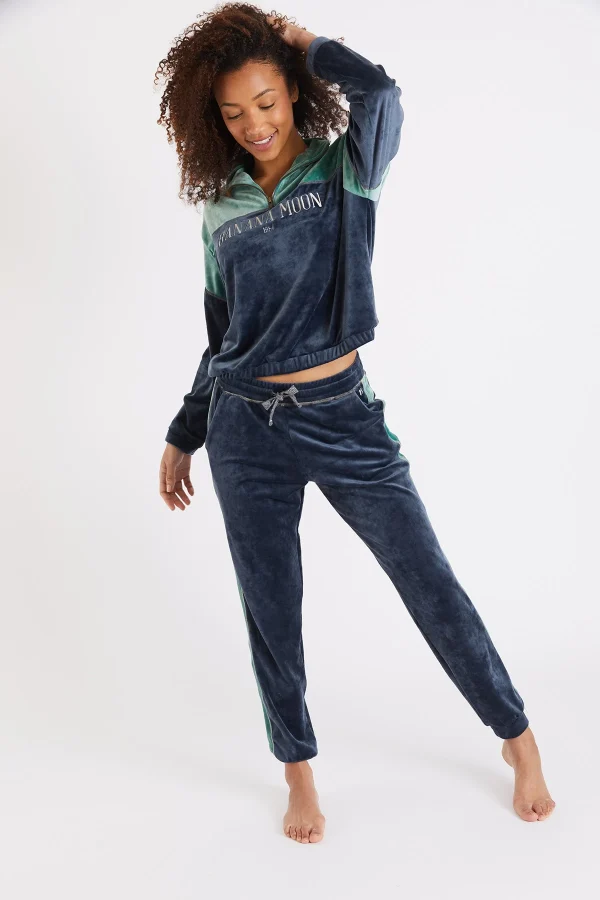 Banana Moon Pantalon De Jogging Femme Bleu Glacier QUICKLY WILDLAKE ultratendance 3