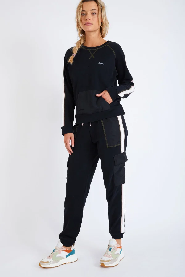 Service Clients Dédié Banana Moon Pantalon De Sport Noir RACE RUNNING 3