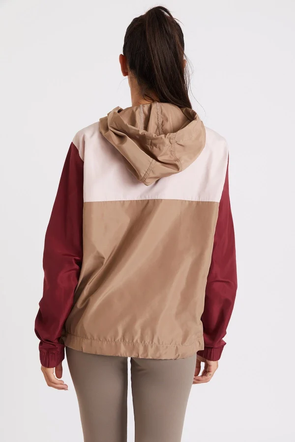 prix le plus bas Banana Moon Veste De Running Coupe-vent Taupe Femme Skip Zooming 9