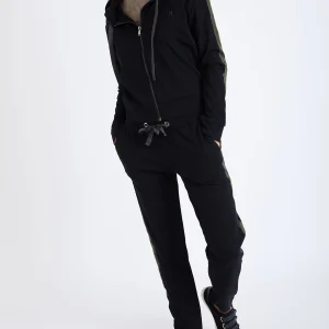 soldes en ligne Banana Moon Veste à Capuche Noire Taline Batiland 13