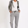 boutique paris Banana Moon Pantalon à Carreaux Gris Trone Batiland 17
