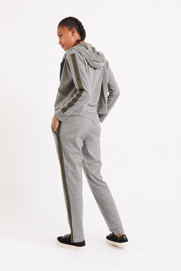 boutique paris Banana Moon Pantalon à Carreaux Gris Trone Batiland 5