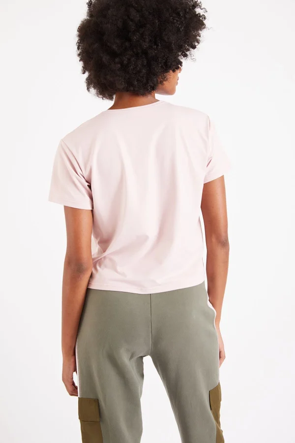 boutique pas cher Banana Moon T-shirt De Sport Rose Tudo Sprint 4