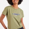 Meilleur Prix Banana Moon T-shirt De Sport Kaki Tudo Sprint 29